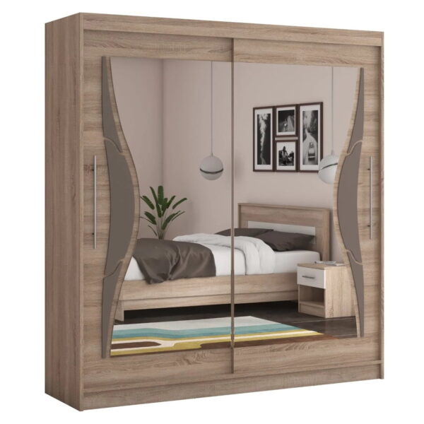 Dressing Domas D06 200 cm Sonoma