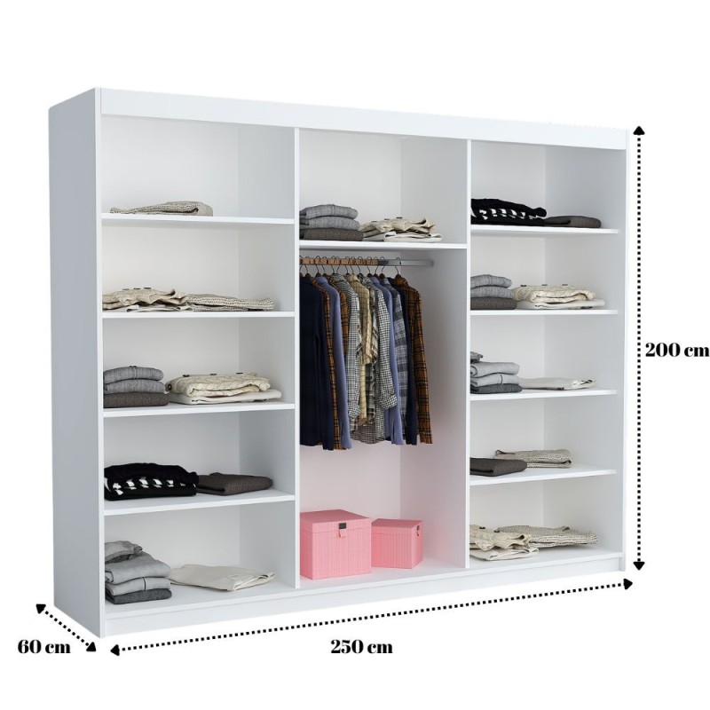 Dormitor Bia Rosu Pat Tapitat cu 2 Noptiere si Dressing Tapitat 250 - imagine 4