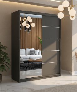 Dresing Delia 150 Gri cu Oglinda