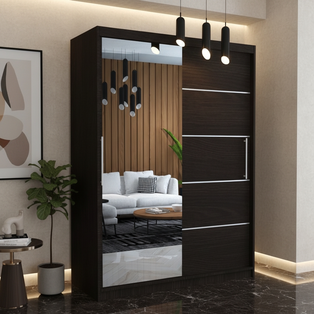 Dresing Delia 150 Wenge cu Oglinda