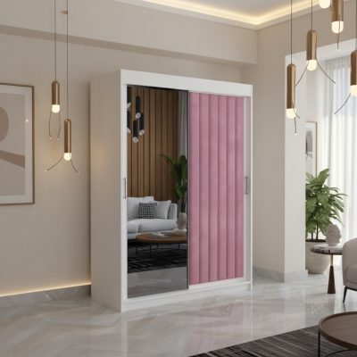 Dressing Tapitat ADELA Roz Cu Oglinda