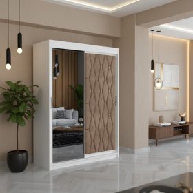 Dressing Tapitat Iris Crem Cu Oglinda