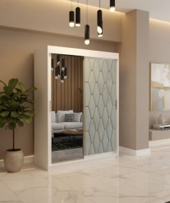 Dressing Tapitat Iris Lemon Cu Oglinda