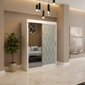 Dressing Tapitat Iris Lemon Cu Oglinda