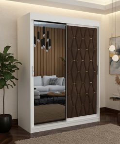 Dressing Tapitat Iris Maro Cu Oglinda