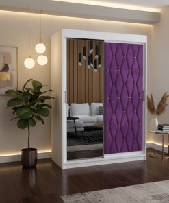 Dressing Tapitat Iris Mov Cu Oglinda