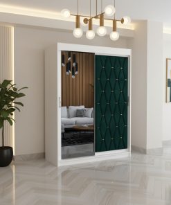 Dressing Tapitat Iris Verde Cu Oglinda