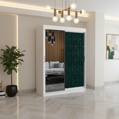 Dressing Tapitat Iris Verde Cu Oglinda