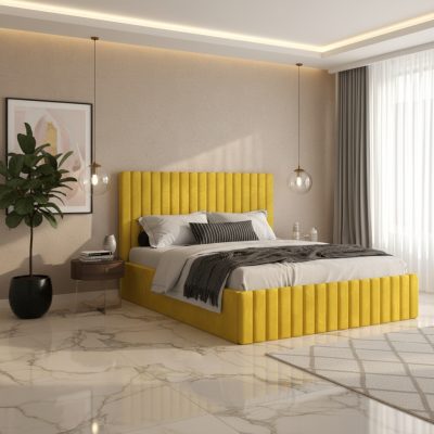 Pat Adela Galben Catifea Premium