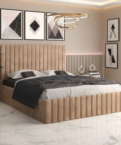 Pat Tapitat Adela Crem Catifea Premium