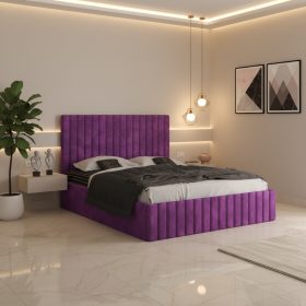 Pat Tapitat Adela Mov Catifea Premium