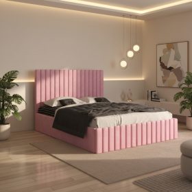 Pat Tapitat Adela Roz Catifea Premium