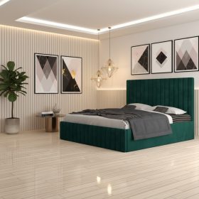 Pat Tapitat Adela Verde Catifea Premium