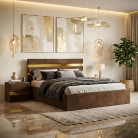 Pat Tapitat Adria Maro Cu Noptiere Tapitate