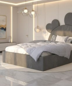 Pat Tapitat Corina Gri Catifea Premium