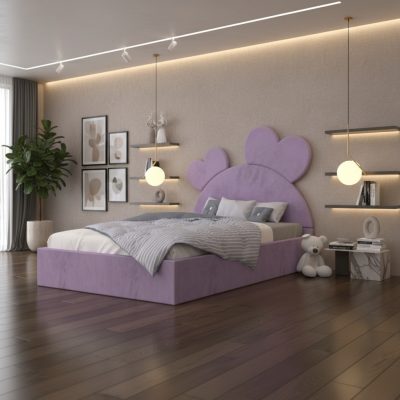 Pat Tapitat Corina Mov Catifea Premium