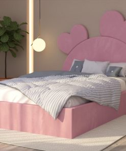 Pat Tapitat Corina Roz Catifea Premium