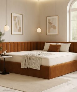 Pat Tapitat De Colt Daria Caramiziu Catifea Premium