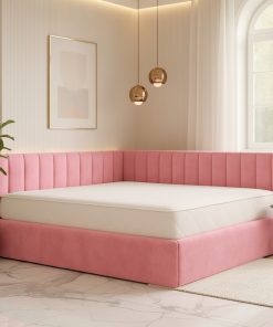 Pat Tapitat De Colt Daria Roz Catifea Premium