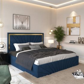 Pat Tapitat Enzo Albastru Premium