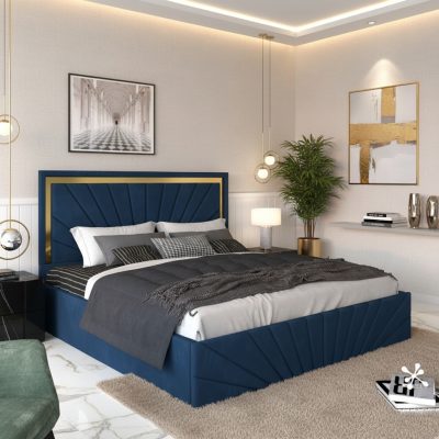 Pat Tapitat Enzo Albastru Premium