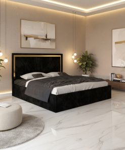 Pat Tapitat Enzo Negru Premium