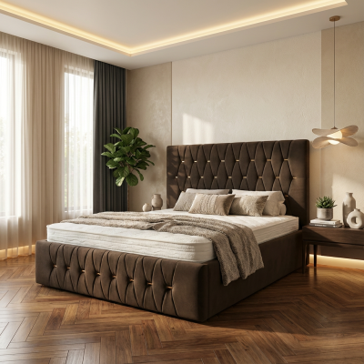 Pat Tapitat Iris Maro Catifea Premium