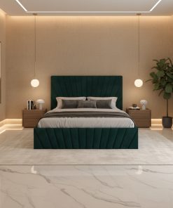 Pat Tapitat Leon Verde Catifea Premium