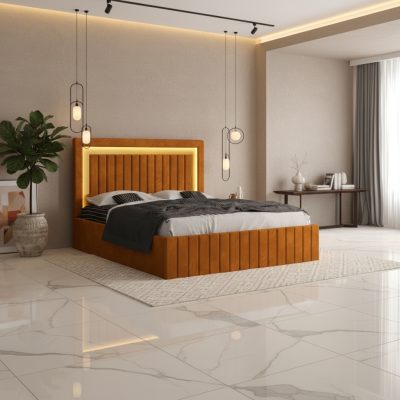 Pat Tapitat Loris Caramiziu Catifea Premium