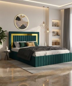 Pat Tapitat Loris Verde Catifea Premium