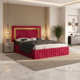 Pat Tapitat Loris Visiniu Catifea Premium