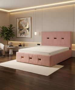 Pat Tapitat Rhea Roz Catifea Premium