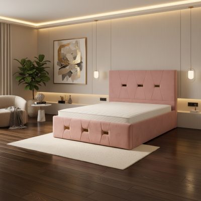 Pat Tapitat Rhea Roz Catifea Premium