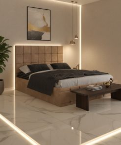 Pat Tapitat Titan Crem Catifea Premium