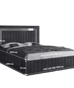 Alternative view of Pat Tapitat Loris Alb Catifea Premium