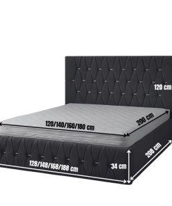 Alternative view of Pat Tapitat Iris Visiniu Catifea Premium