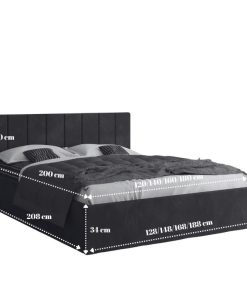 Alternative view of Pat Tapitat Aura Alb Catifea Premium